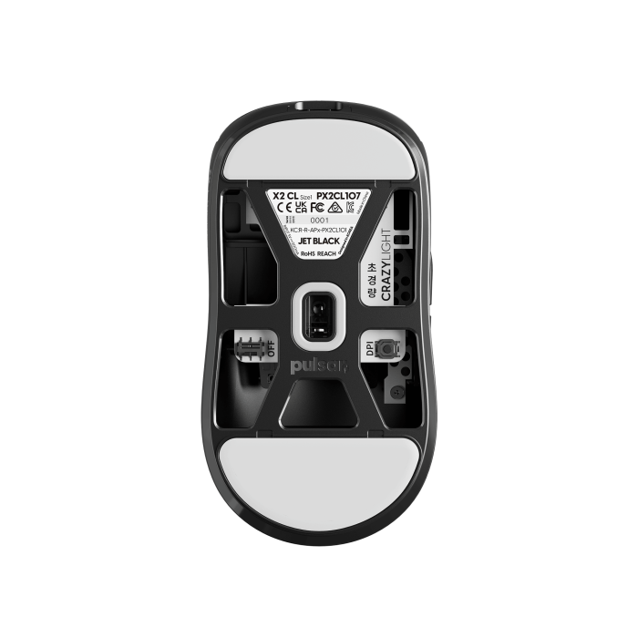 Мишка Pulsar X2 CrazyLight Jet Black