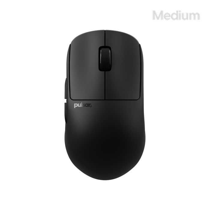 Мишка Pulsar X2H CrazyLight Medium Jet Black (PX2HCL201)