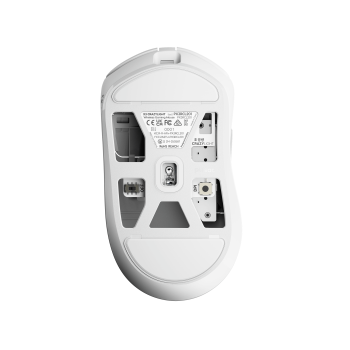 Мишка Pulsar X3 CrazyLight Medium Uyuni White