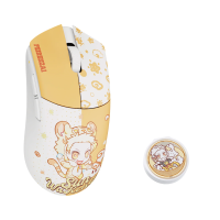 Мышь WLMouse × Feirenzai Beast G Max - SWK Yellow Limited Edition [Kailh Optical]