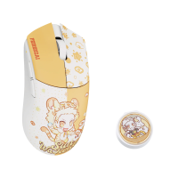 Мышь WLMouse × Feirenzai Beast G Medium - SWK Yellow Limited Edition [Kailh Optical]