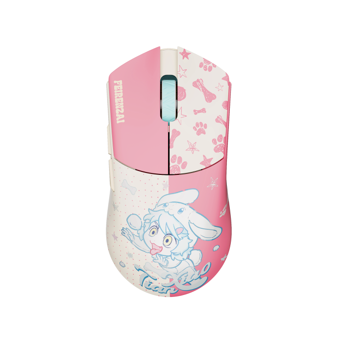 Мышь WLMouse × Feirenzai Beast G Mini - XT Yellow Pink Limited Edition [Kailh Optical]