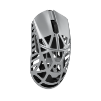 Мишка WLMouse Beast X Max - Metallic Silver [Omron Opticals]