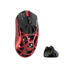 Мышь WLMouse Beast X Mini Pro Solid Sides - Red/Black [Omron Opticals]