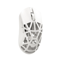 Мишка WLMouse Beast X Pro Solid Sides - Milky White [Omron Opticals]